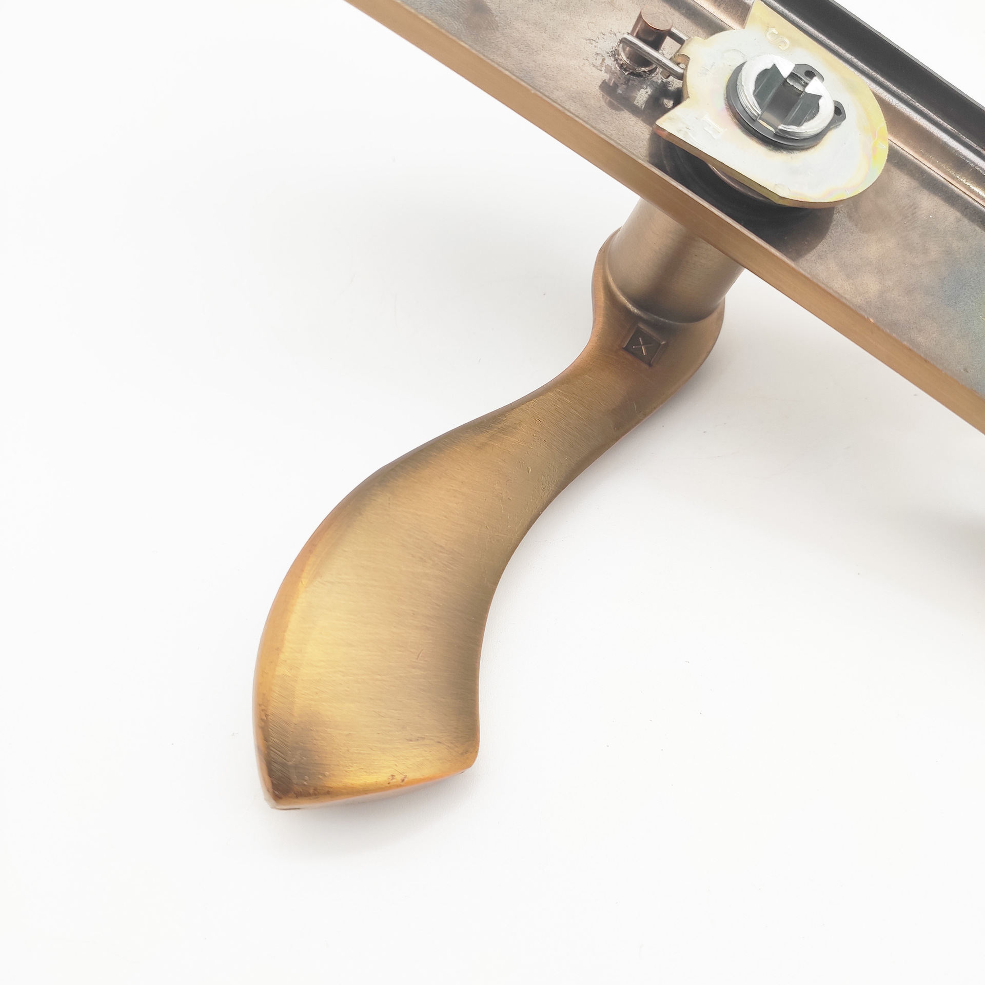 黄古室内门锁具 精品卧室门执手锁 木门压把锁 厂家直销零售