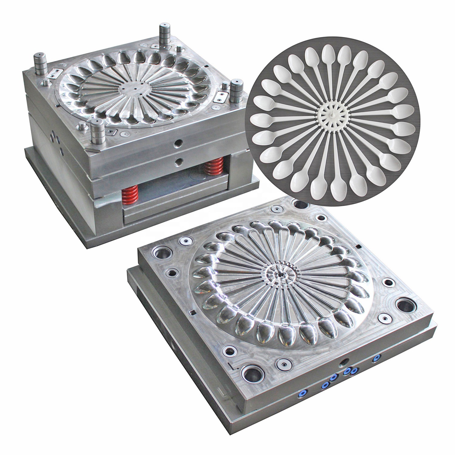 余姚厂家开模注塑一次性塑料餐具刀叉勺塑胶模具注塑加工