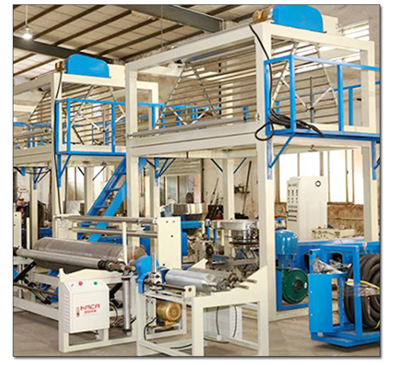 供应塑料吹膜机 pvc包装吹膜机pvc缠绕膜机器 pvc静电膜生产设备