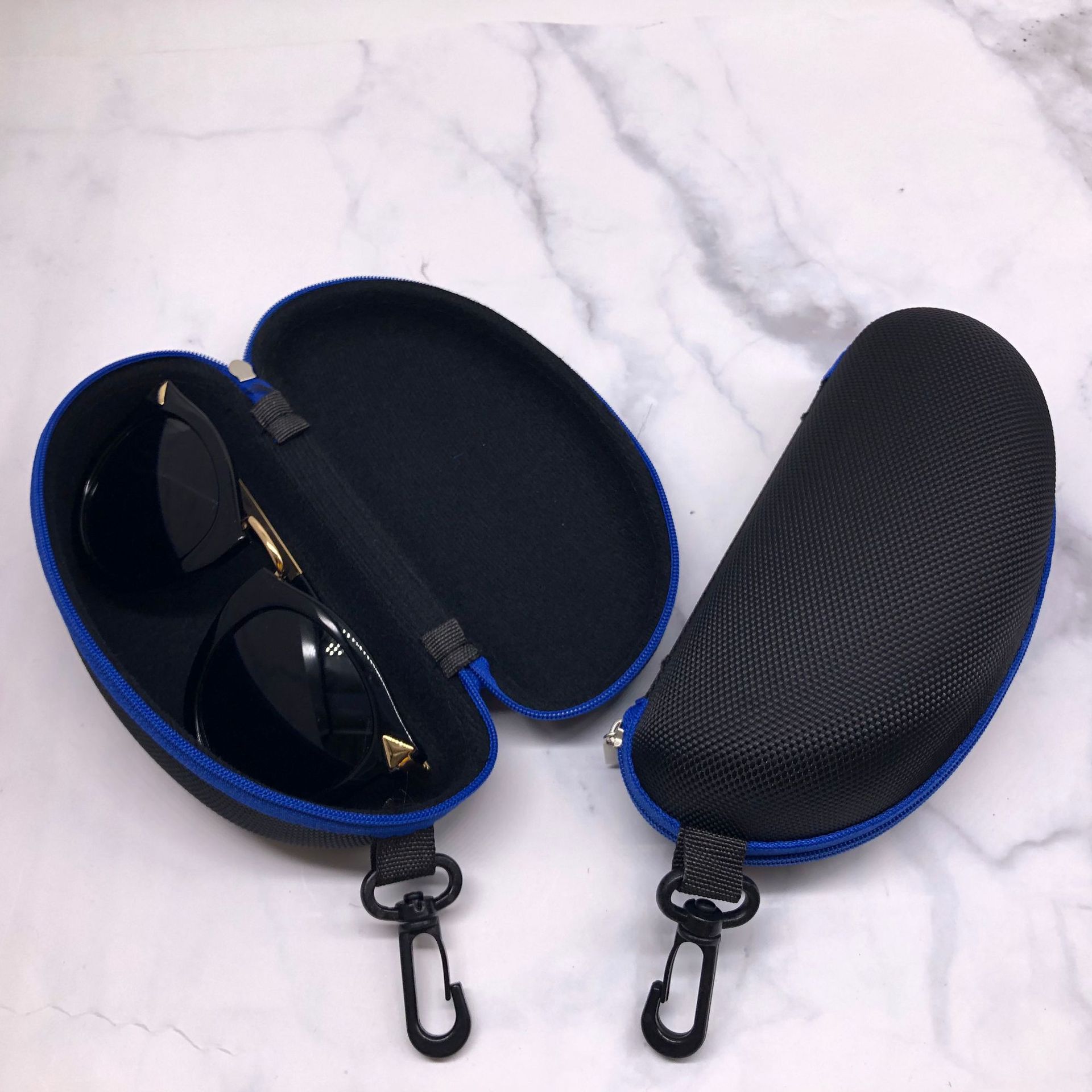 071麻面牛津布1680眼镜新款时尚便携太阳眼镜专用批发太阳眼镜盒