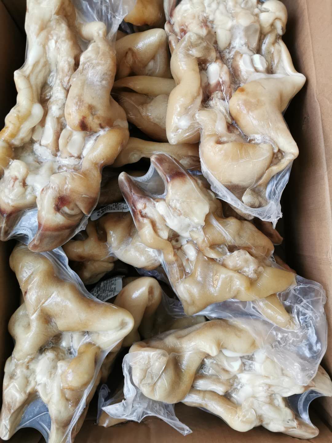 批发鲜冻牛蹄 牛掌 去骨牛蹄 熟牛蹄 熟牛蹄筋 国内冷链物流配送