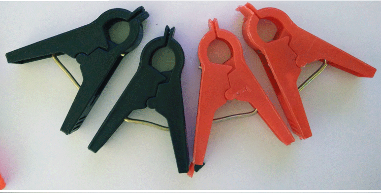 嫁接夹圆口平口嫁接夹 园艺工具 嫁接育苗专用夹子塑料夹子批发