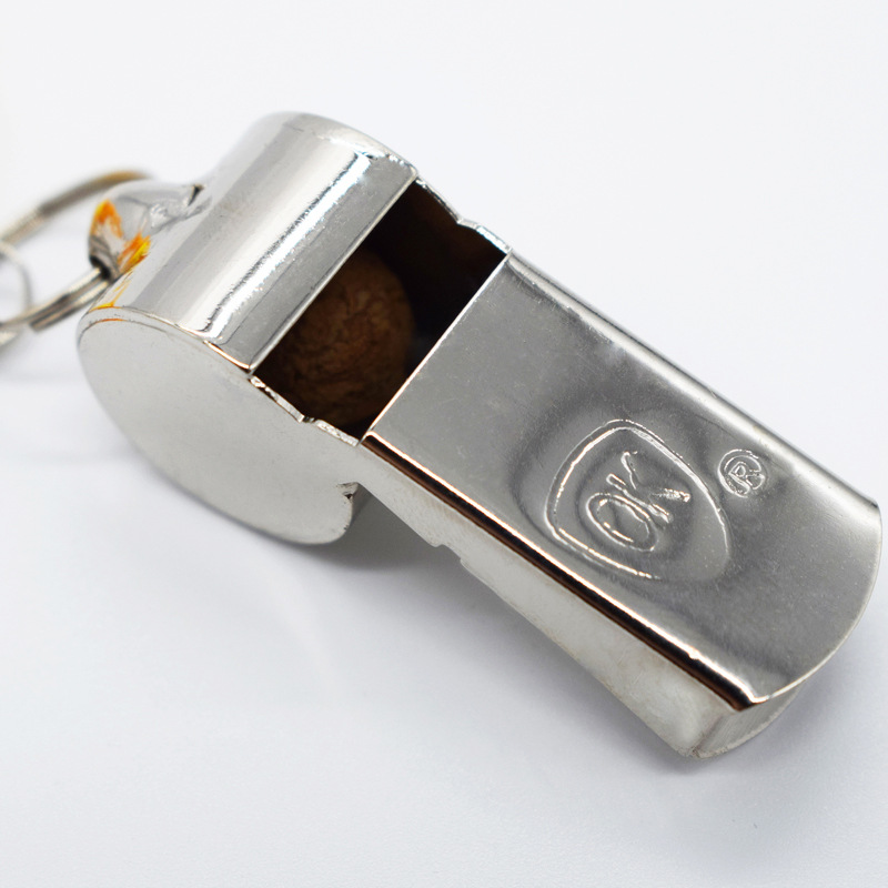 ok牌小号不锈钢口哨体育运动用裁判金属哨子篮球足球比赛训练用