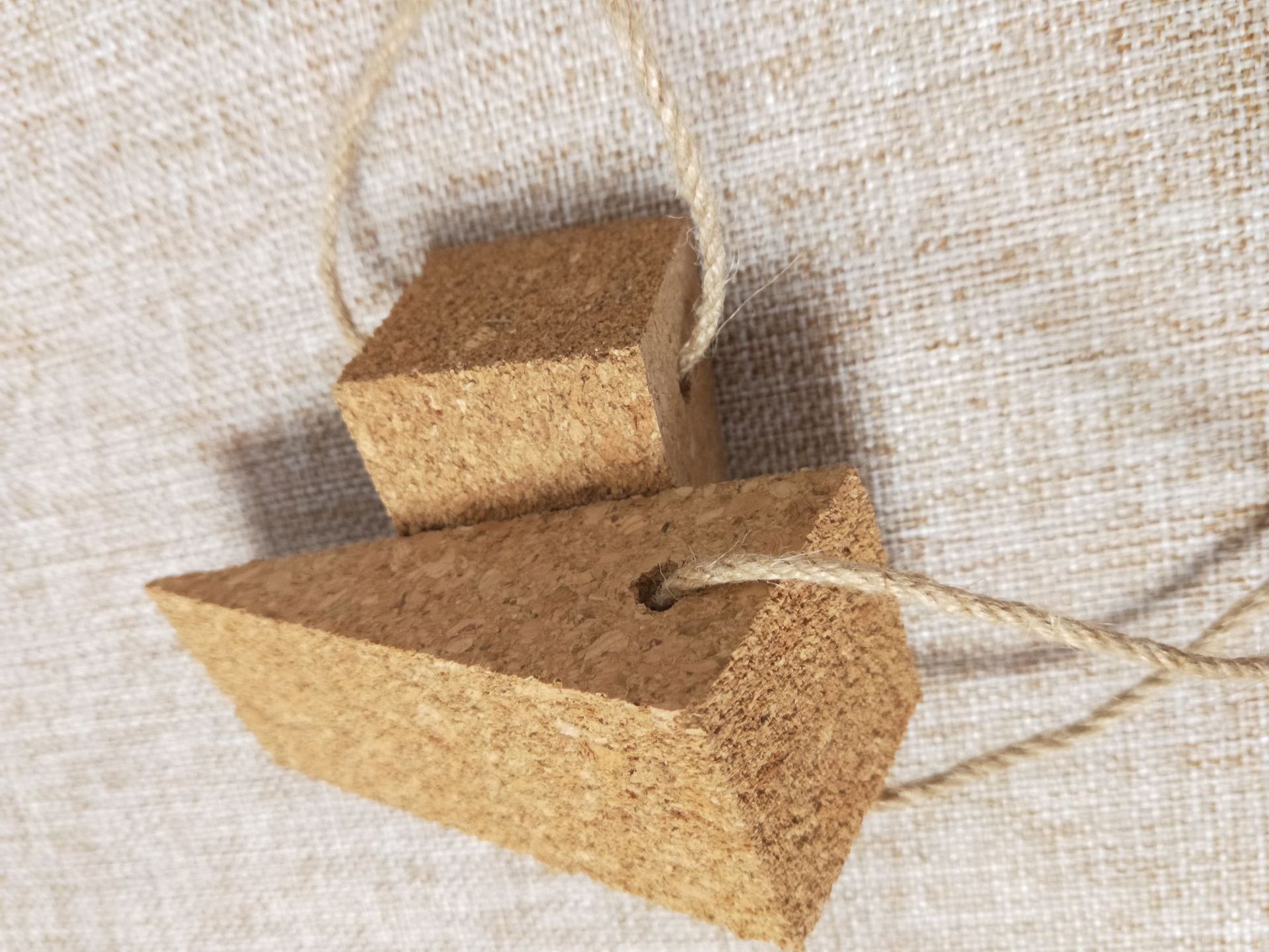 定制简约纯软木门挡个性门塞防风门挡欧防撞安全橡胶门阻创意门挡