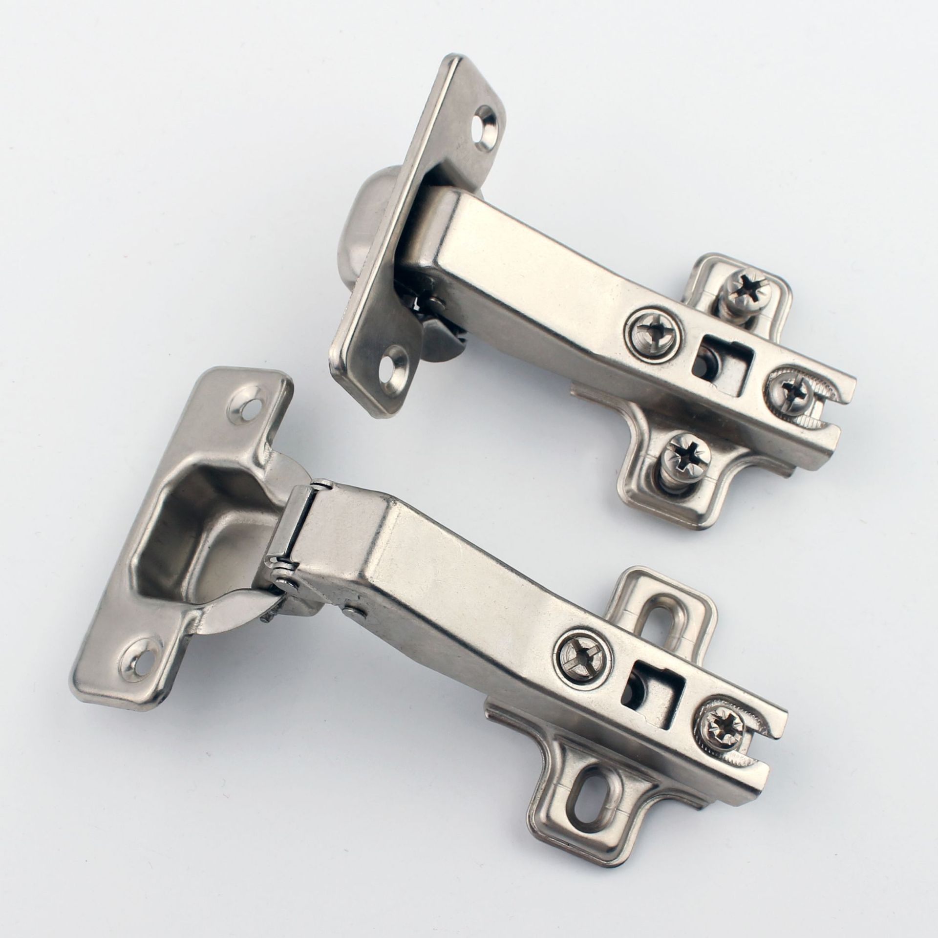 厂家45度铰链合页 家具弹簧合页铰链 角柜三角柜液压铰链五金配件