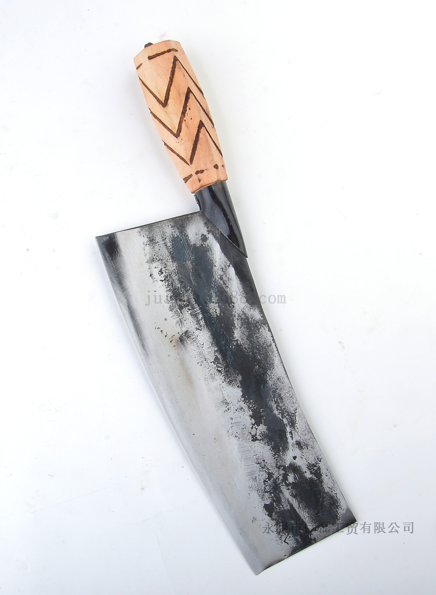 老式传统夹钢锻打 砍骨 菜刀土刀 土打才手工菜刀家用菜刀切片刀