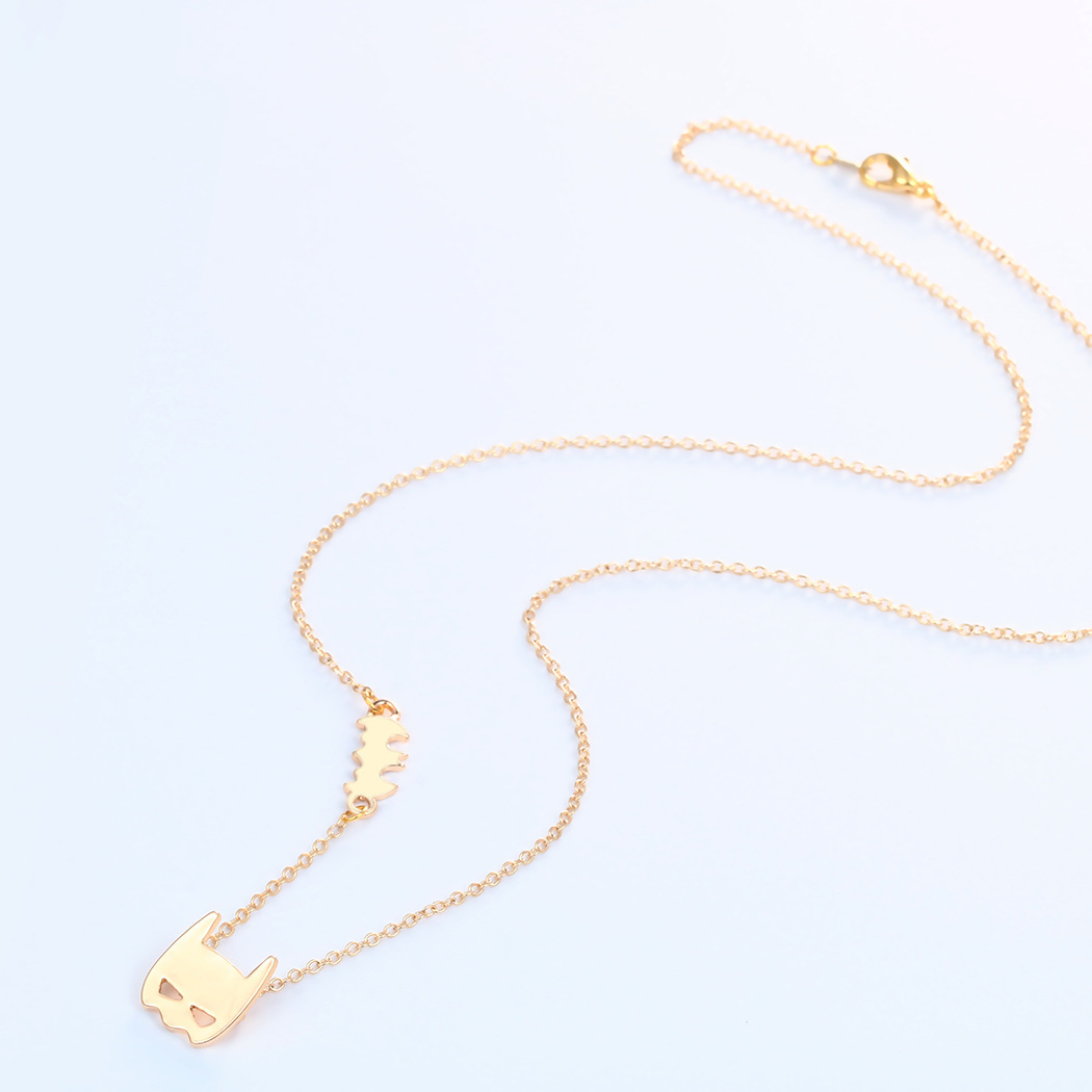 正义联盟吊坠 batman蝙蝠侠面具 项链