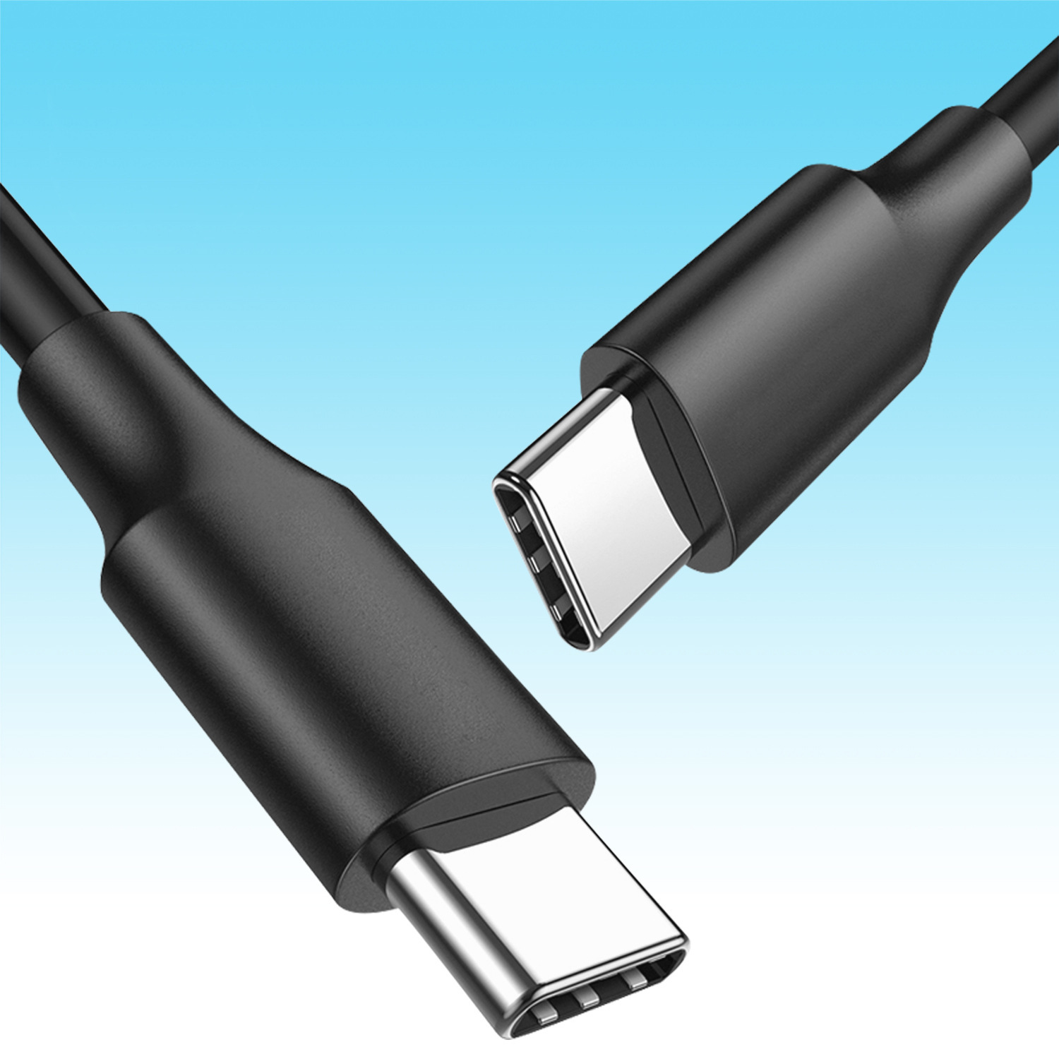 双头type数据线 适用于华为小米手机平板 pd18w华为充电口 c对c线