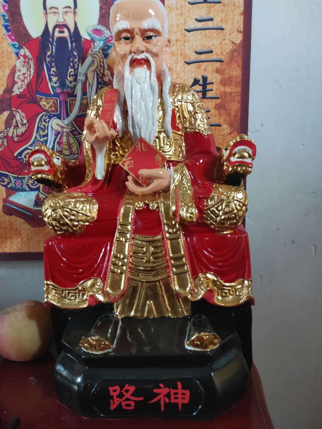 路神像图片车神塑像桥神塑像图片鲁班神像图片河南佛像厂直销