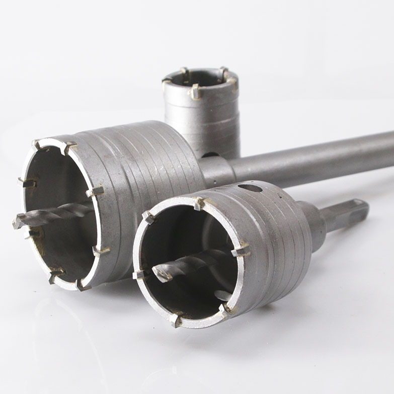 墙壁开孔器专用电锤连接杆水泥混凝土打孔器墙壁开孔器接重型电锤
