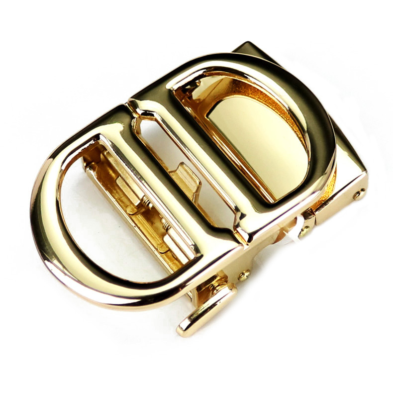 寸五男士皮带扣自动扣休闲时尚锌合金d字母皮带扣腰带扣厂家直销