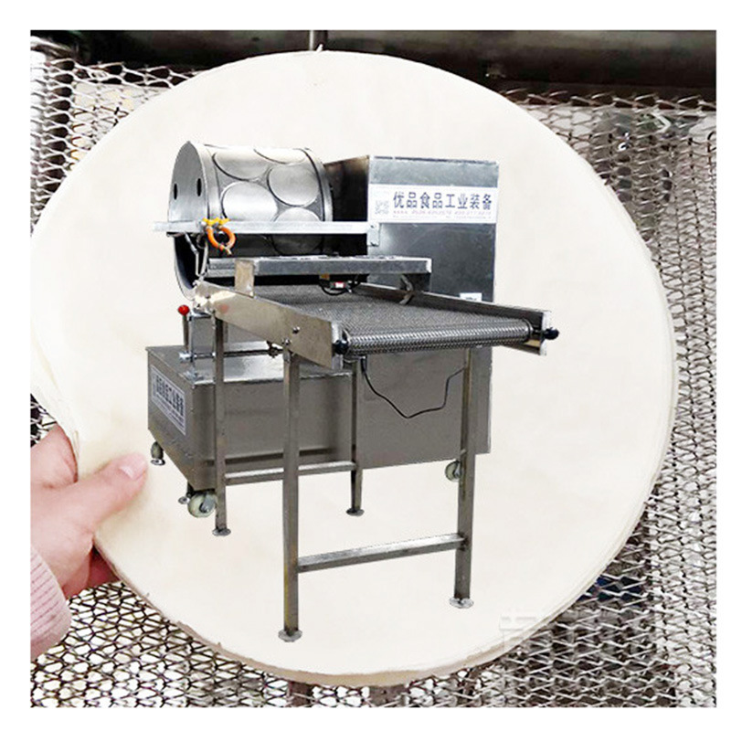 小型烤鸭饼机 优品烤鸭饼皮机 自动烤鸭荷叶饼机 商用烤鸭饼机器