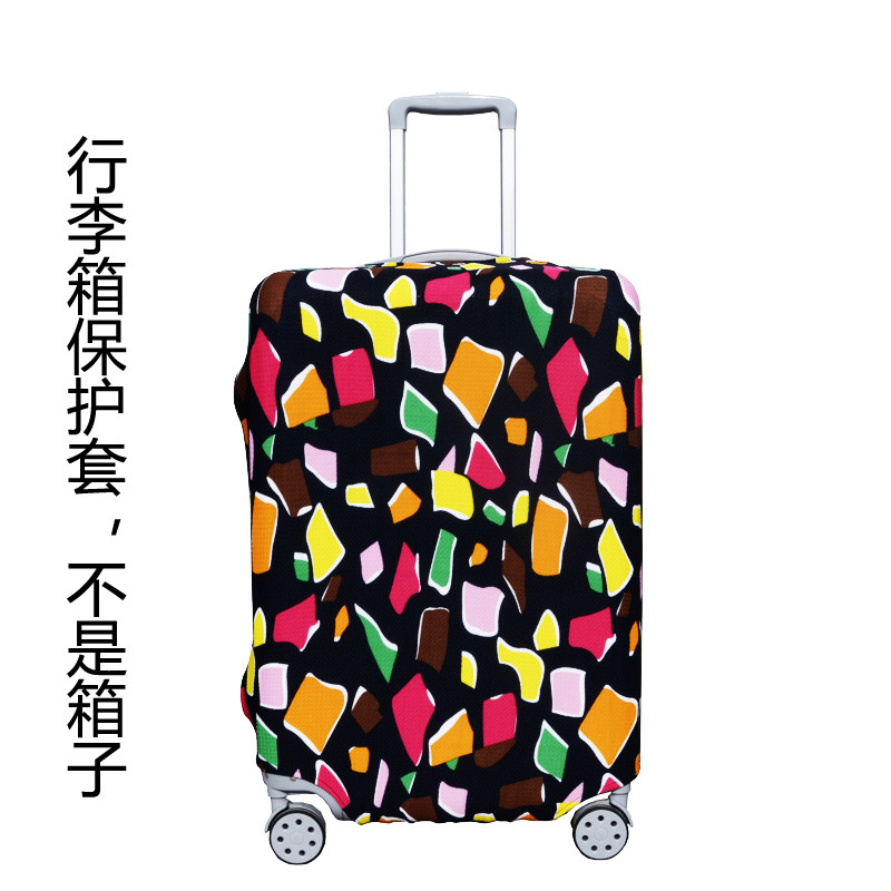 Factory Direct Sales Suitcase Cover Suitcase Dust Cover Trolley Suitcase Elastic Sleeve 18-28 Inch