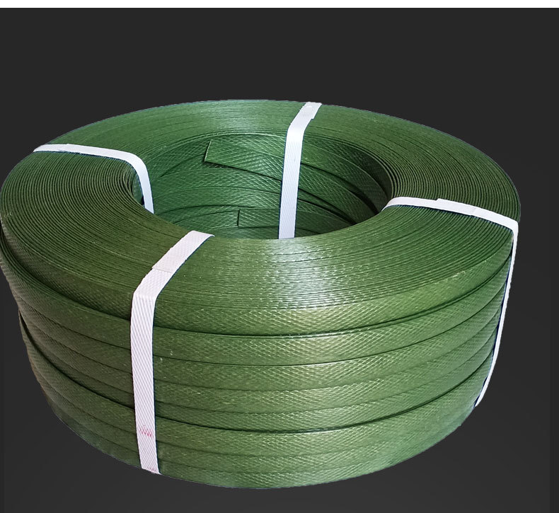 军绿色彩膜打包带手工带彩带捆扎带手动打包带净重10公斤现货批发