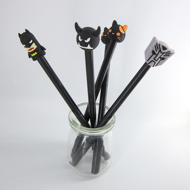 创意小礼品pvc笔头笔帽 环保软胶滴胶硅胶立体3d铅笔套 实用赠品