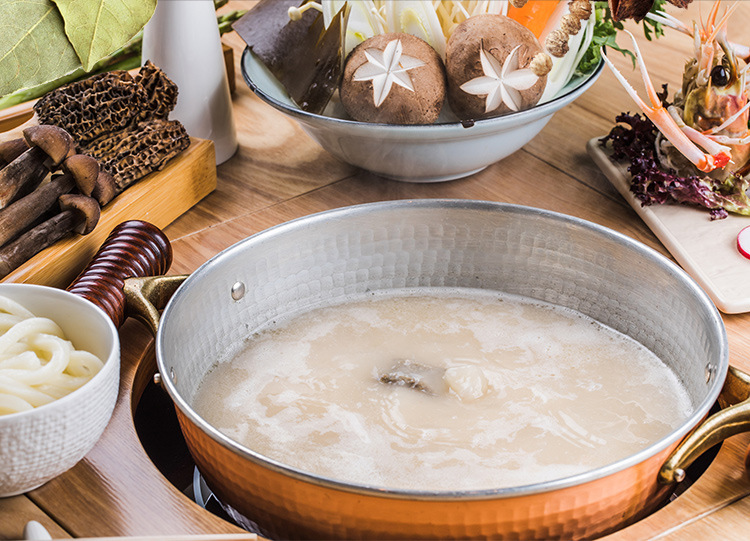 大骨白汤膏米线浓汤宝麻辣烫高汤浓缩骨汤商用猪骨鸡骨白汤2斤/装