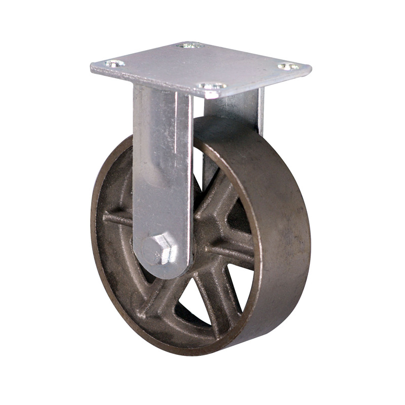 工业万向脚轮生产厂家4寸5寸6寸8寸铸铁全铁轮加重型脚轮