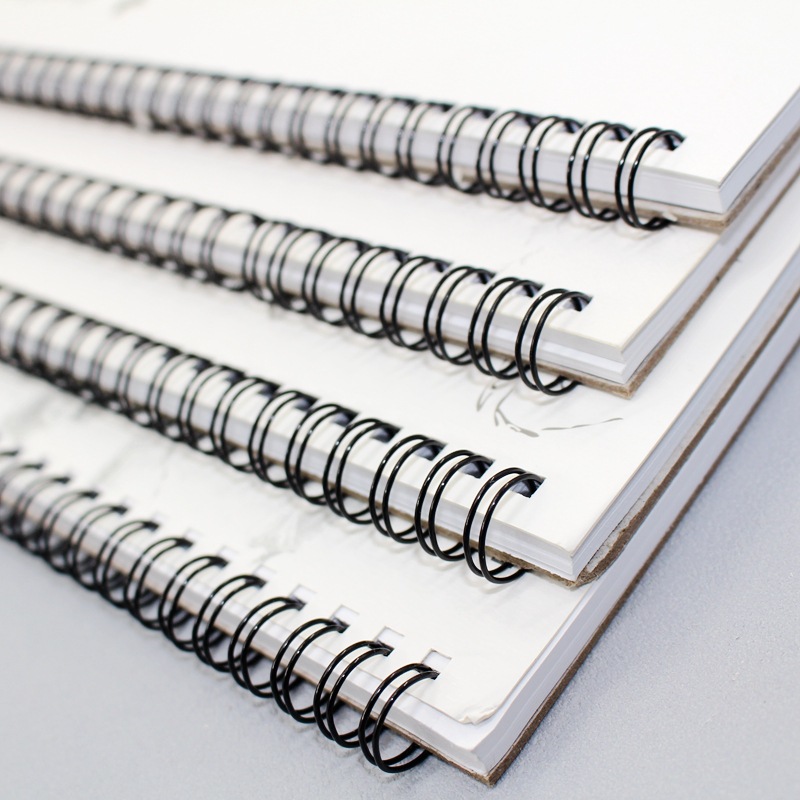 中佳 线圈装订速写本8k/a4/16k加厚封底图画本线圈活页素描美术本
