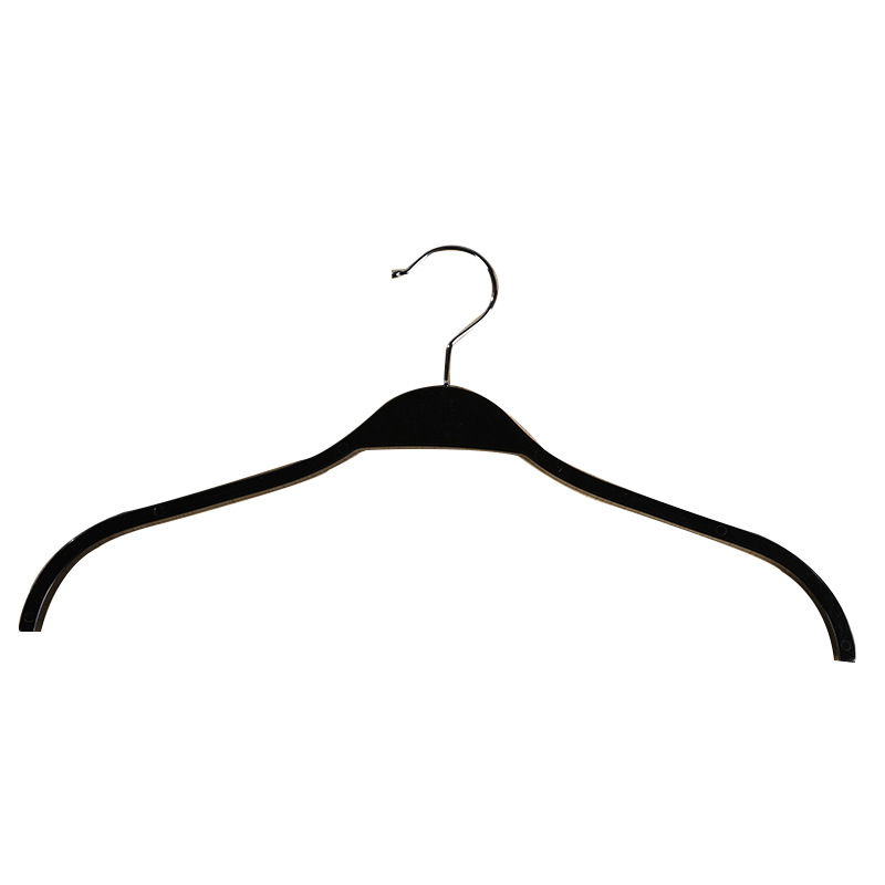 Plastic Invisible Hanger Wholesale Household Adult Clothing Store Clothes Support Children Acrylic Non-Slip Clothes Hanging