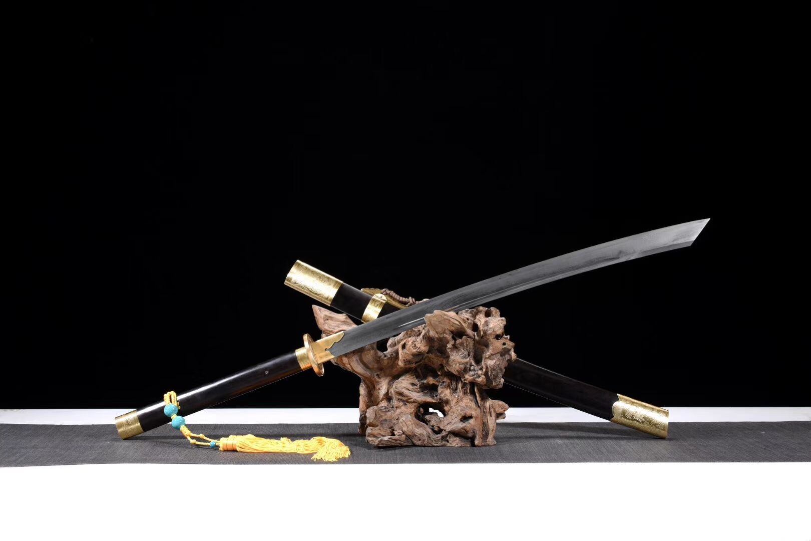 工精雕款《康熙御用刀》 厂家直销 可加工定制 未开刃