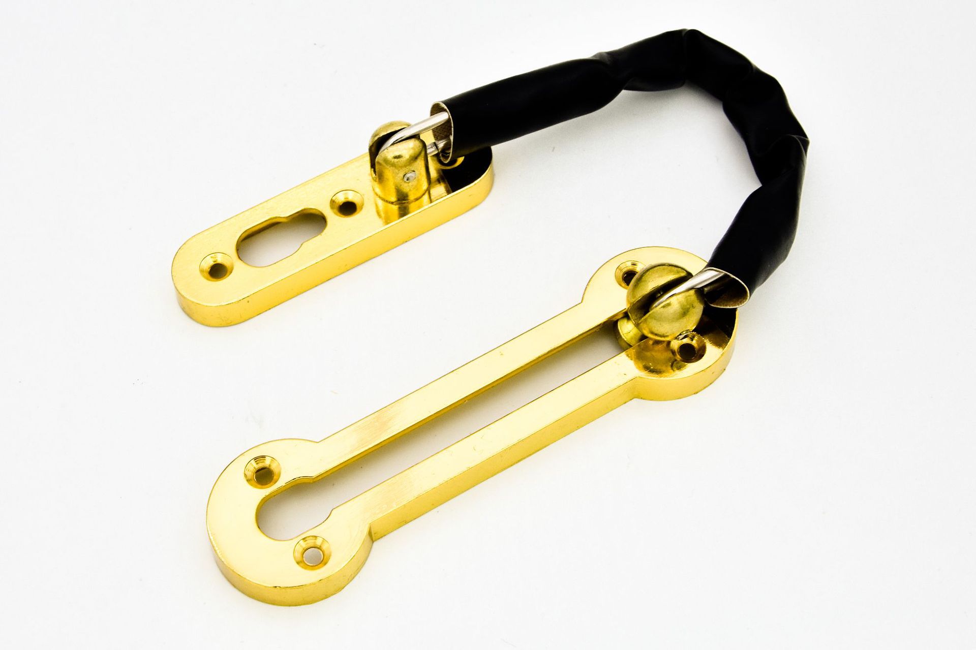 锌合金防盗链不锈钢门栓酒店宾馆房安全门链条扣门链门扣插销批发