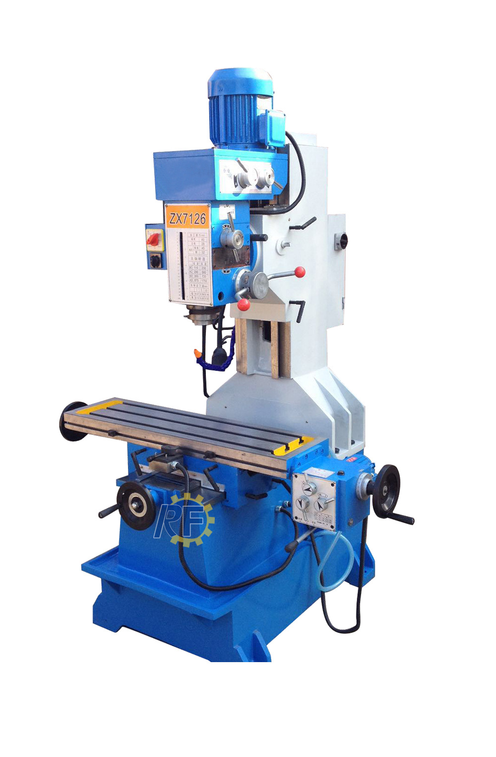zx7126钻铣床 多功能经济实用型 钻铣两用机 微进机头 适用范围广