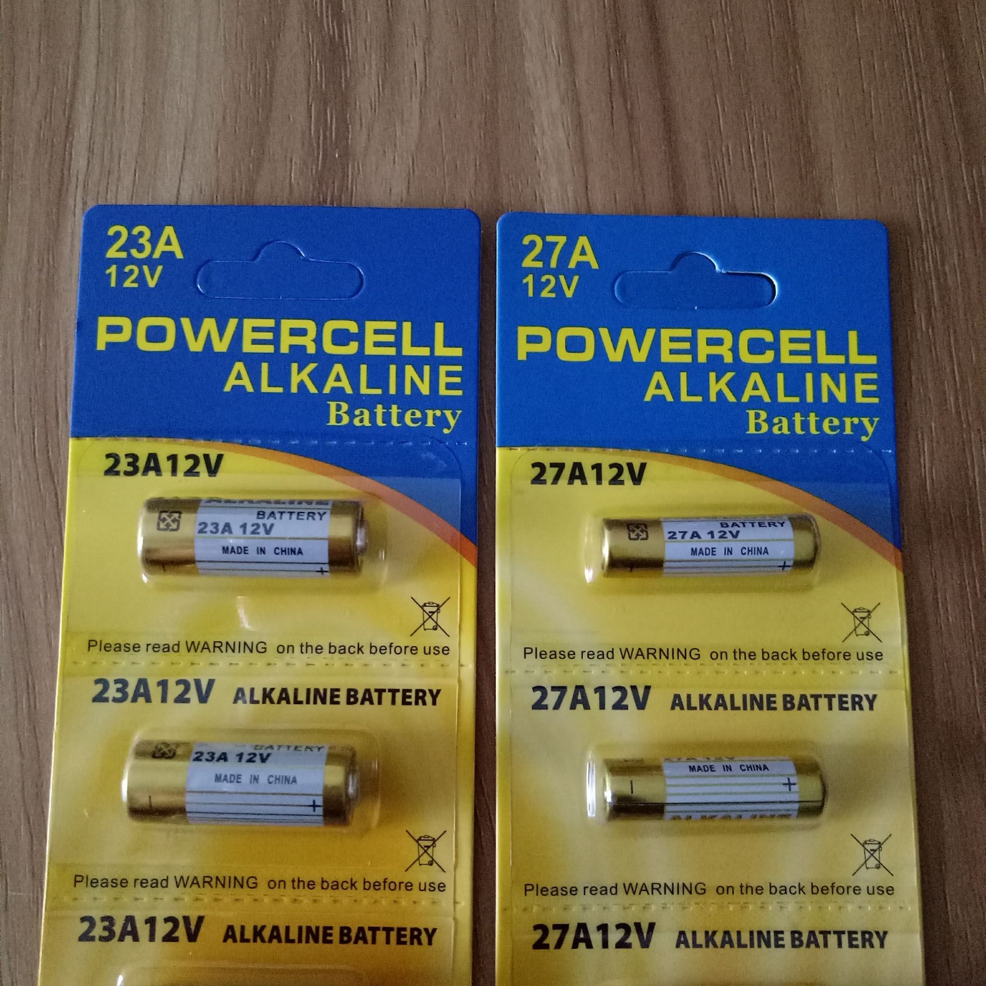 电动车遥控器电池27a12v电池l828独立卡装电池5个一卡