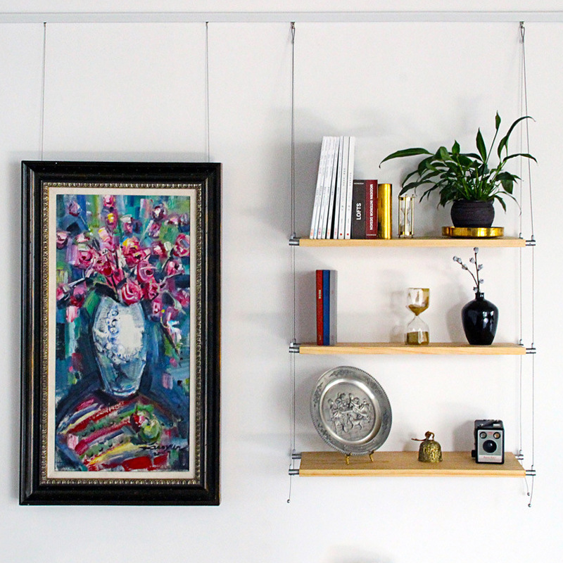 厂家批挂画导轨轨道画廊画展挂画轨道铝合金导轨挂画轨道小l型2米