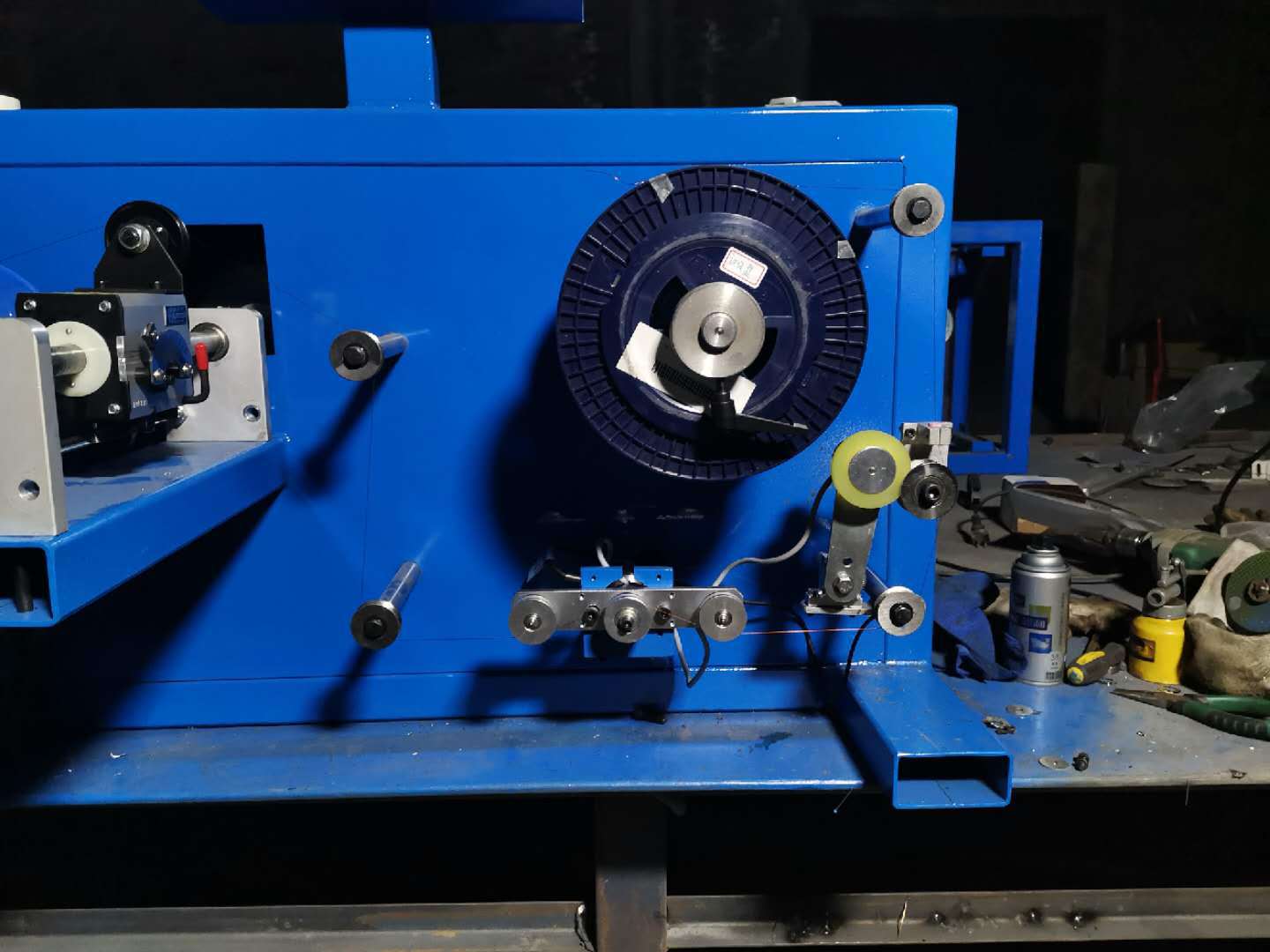 电线电缆同轴线电源线铜丝信号线倒轴机倒丝机倒盘机钢丝复绕机