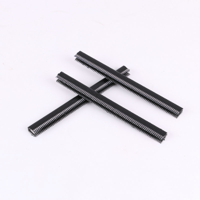 批发铁管专用尖角钉高碳钢尖脚钉 410k 413k户外藤家具枪钉钢码钉