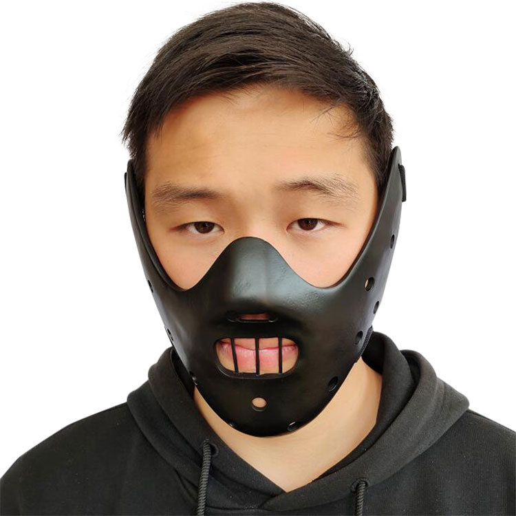 沉默的羔羊汉尼拔面具全脸假面舞会万圣节圣诞节面罩影视道具cos