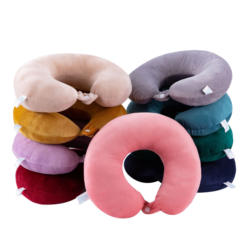 Ground Push Activity Plush Toy Doll U-Shape Pillow Office Siesta Pillow Driving Neck Protection Neck Pillow Gift Logo