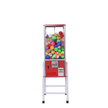 二元扭蛋机 超市商场专用儿童塑料玩具橡胶球扭蛋球自动售球机