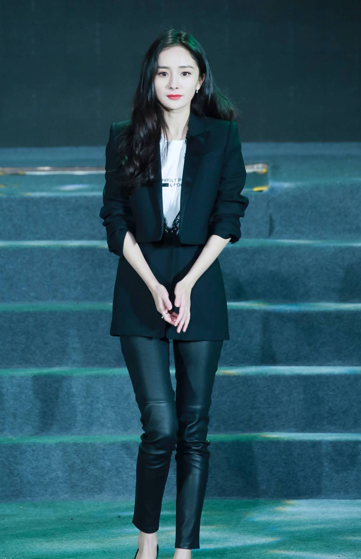 2019早春新款时尚明星杨幂同款修身显瘦ol通勤职业工装套装女8259