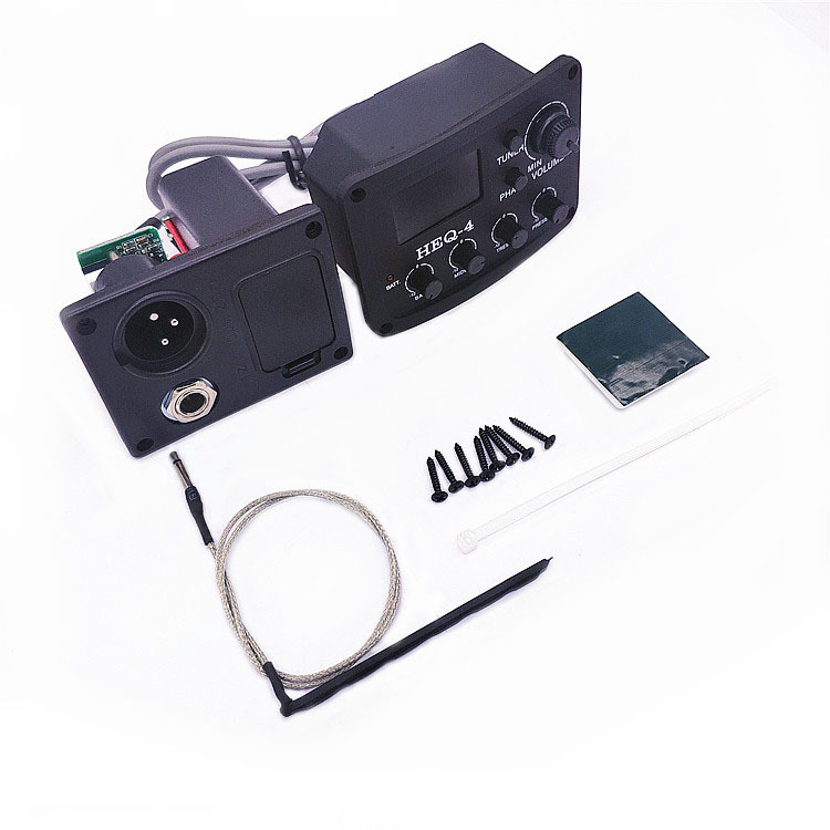 拾音器 吉他拾音器 古典民谣吉他主动拾音器 eq均衡器吉他配件