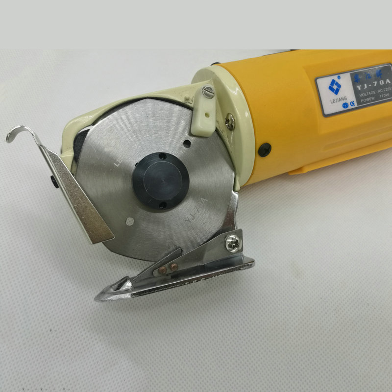 厂家供应 yj-70乐江牌手持式电剪刀 电动圆刀裁剪机
