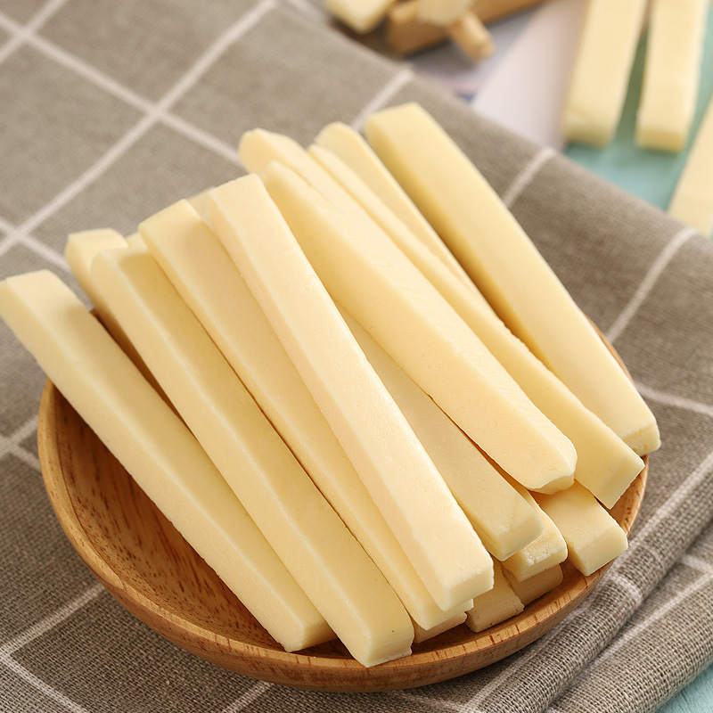 世纪牧场草原牛奶条内蒙古特产散装5斤原味酸奶条批发