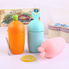 wholesale new pattern lovely glass Radish rabbit Portable student Water cup Fawn advertisement Gift Cup customized LOGO wholesale new pattern lovely glass Radish rabbit Portable student Water cup Fawn advertisement Gift Cup customized LOGO