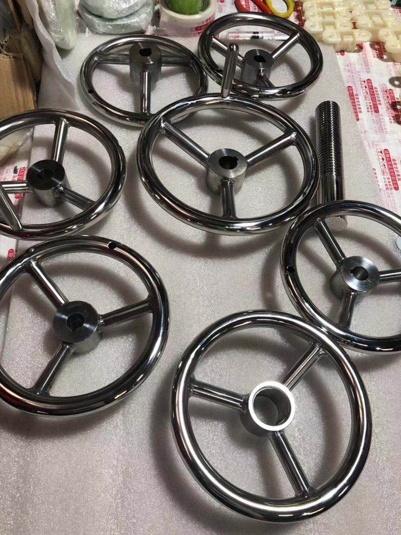 手轮125不锈钢手轮烟草机械手轮阀门手轮设备手轮包装机械手轮