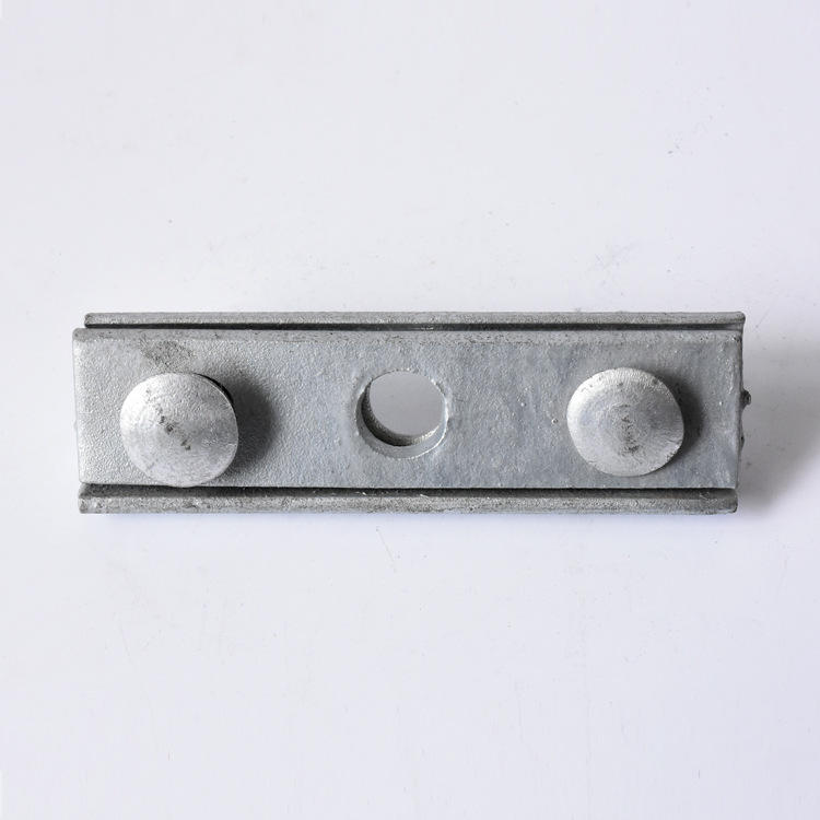 镀锌三眼单槽夹板 通讯夹板 钢绞线固线热镀夹板单槽三眼双槽夹板
