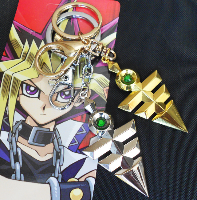 yu-gi-oh游戏王钥匙扣吊坠挂件挂饰双面吊坠动漫卡通周边速卖通