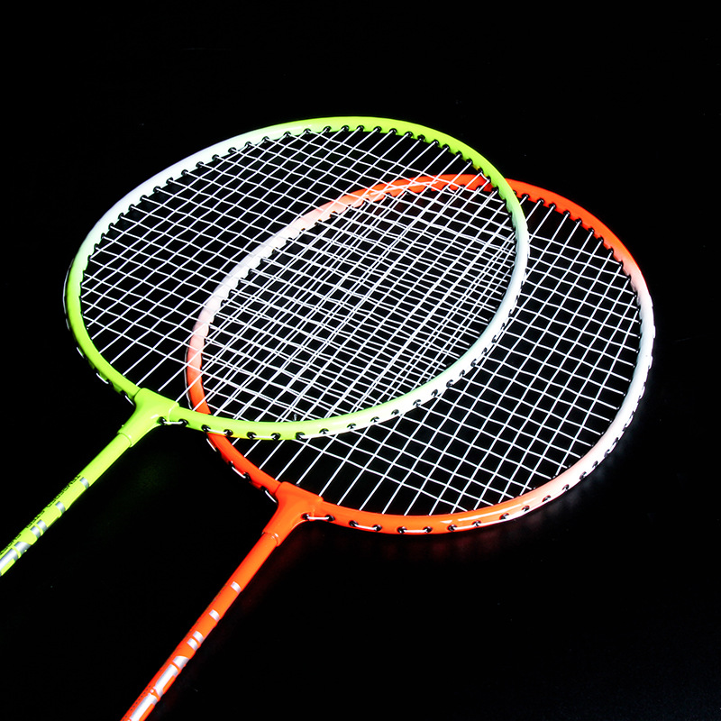 卡奥特羽毛球拍 海绵柄分体铁合金羽拍 训练专用羽毛球拍厂家批