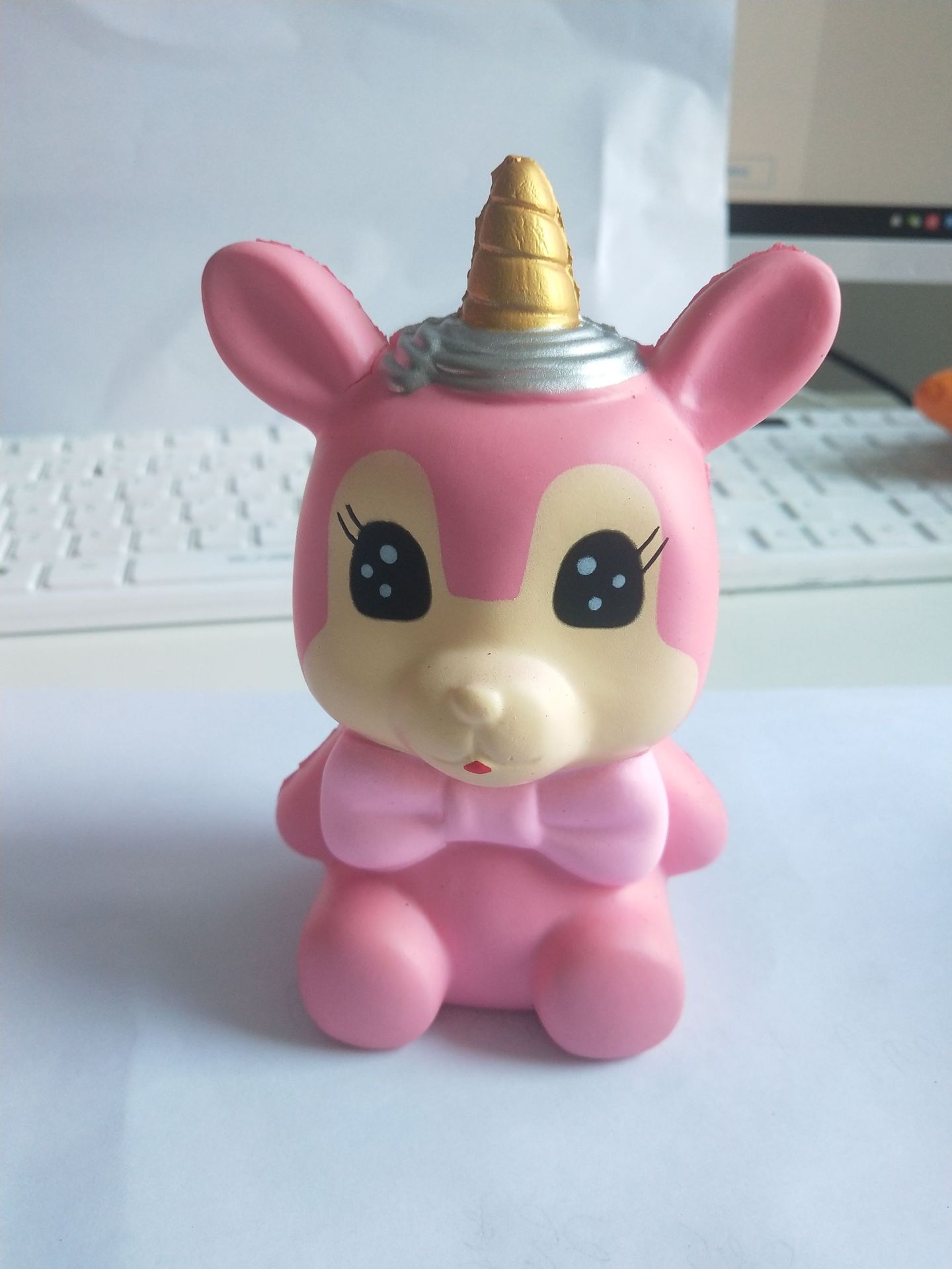 pu玩具慢回弹新款独角松鼠减压玩具儿童玩具工厂直销可定制