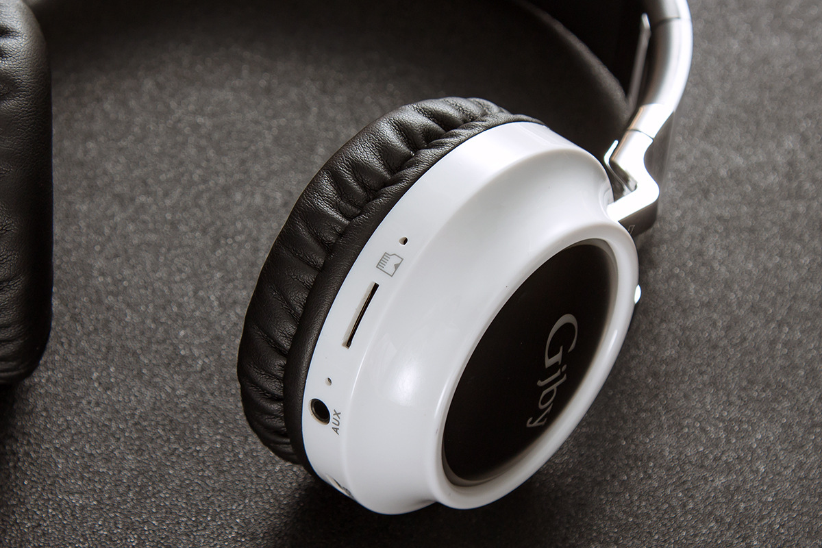 giby 酷炫led灯多功能插卡蓝牙耳机 头戴式无线蓝牙耳机 ca015