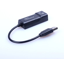 笔记本电脑USB2.0勉驱动有线网卡百兆usb转RJ45网线接口转换器