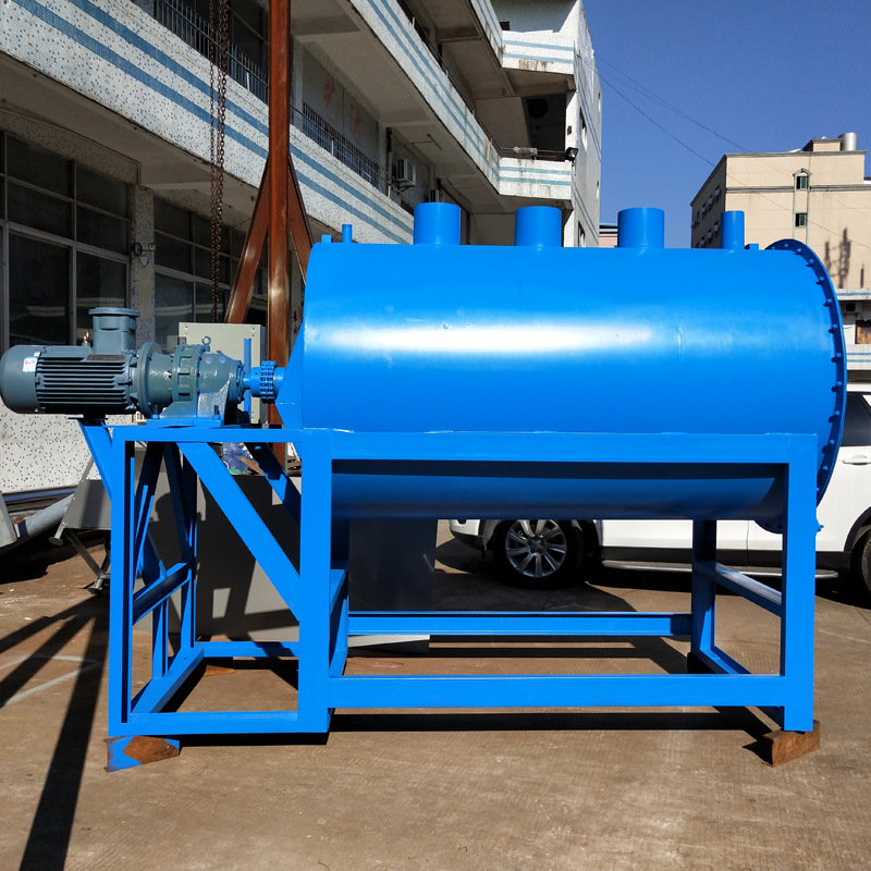 a浩哲定制卧式搅拌机 干粉饲料搅拌机计量称重有机肥生产整套设备