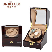 DrikLux手表盒转表器机械表摇表器 链上弦手表收纳盒木质厂家批发