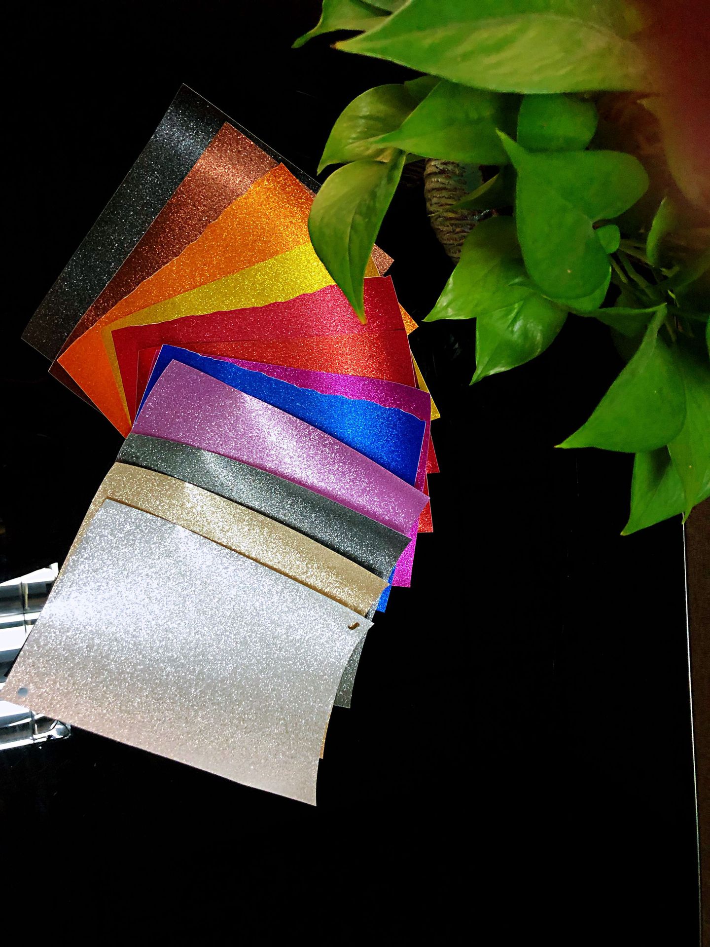 高闪亮金葱纸闪粉纸颜色丰富包装盒