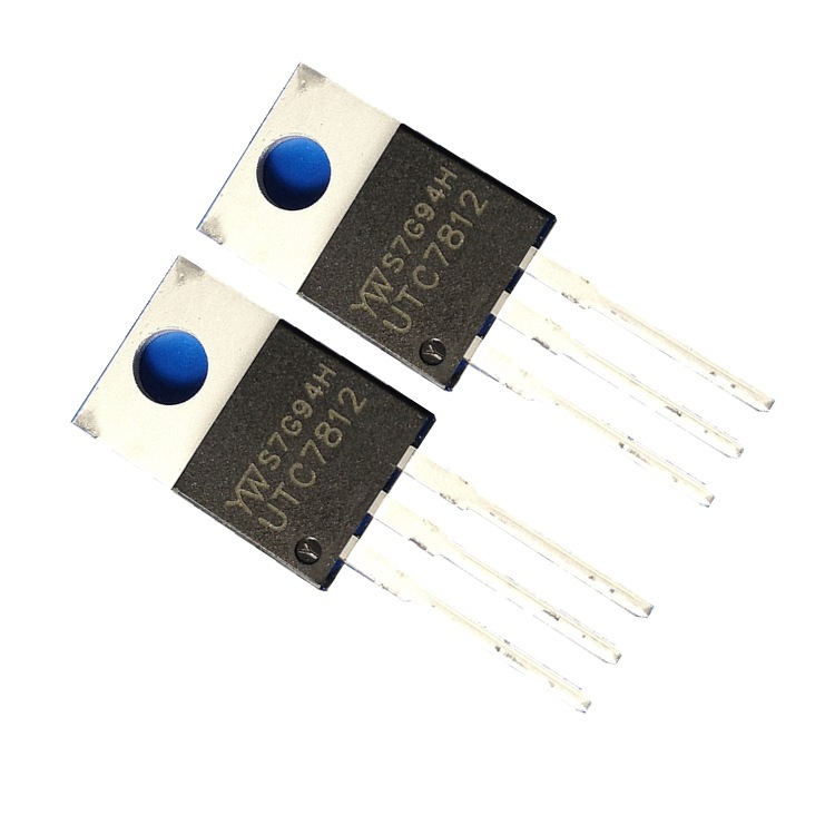 现货批发utc7812三端稳压集成电路 友旺yw封装to-220 三端稳压ic