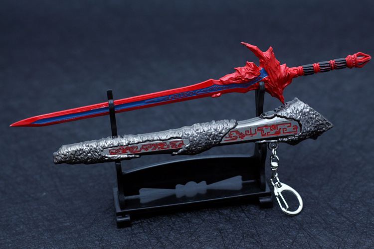 古剑 百里屠苏焚寂剑武器模型 22厘米合金兵器